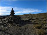 Weinebene - Hühnerstütze (Golica/Koralpe)